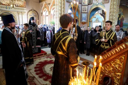 Чтение Великого покаянного канона